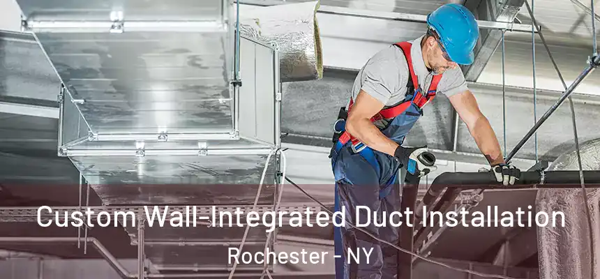  Custom Wall-Integrated Duct Installation Rochester - NY