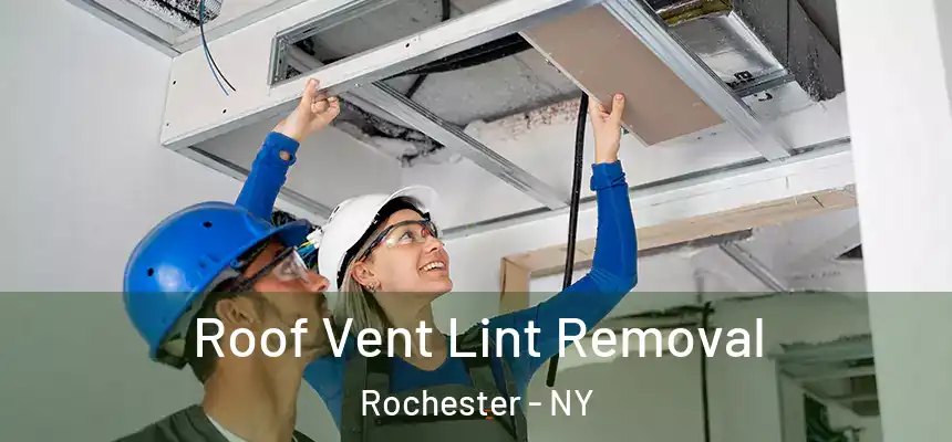  Roof Vent Lint Removal Rochester - NY